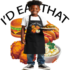 I'D EAT THAT KIDS APRON