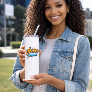Custom Made to Order Personalized Sublimation 20 & 30 oz Skinny Tumblers