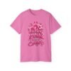 Breast Cancer Awareness Tee — "I Wear Pink For My Sister" Shirt - Thumbnail Image 10