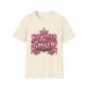 Stronger Than Cancer T-Shirt — Pink Ribbon Breast Cancer Support Tee - Thumbnail Image 4