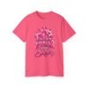 Breast Cancer Awareness Tee — "I Wear Pink For My Sister" Shirt - Thumbnail Image 11