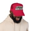 Stay Humble Work Hard Trucker Hat — Motivational Foam Mesh Cap - Thumbnail Image 47
