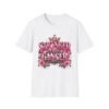 Stronger Than Cancer T-Shirt — Pink Ribbon Breast Cancer Support Tee - Thumbnail Image 1