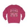 Breast Cancer Awareness Sweatshirt — "I Wear Pink For My Mom" Floral Ribbon Crewneck - Thumbnail Image 9